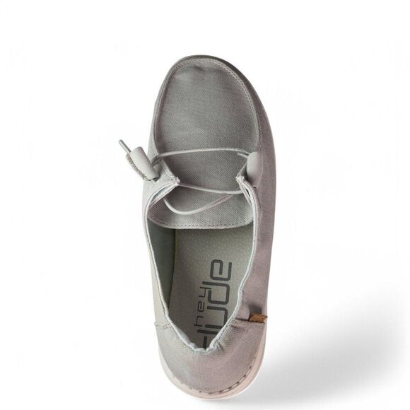 Hey Dude Wendy "Chambray Light Grey" Slip-on Comfort Shoes Women's 11 - Picture 9 of 12